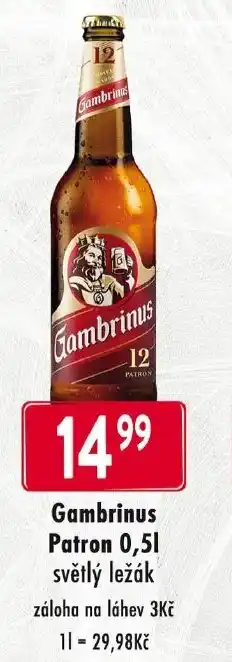 Qanto Gambrinus Patron nabídka