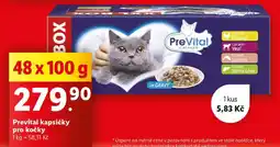 Lidl Prevital kapsičky pro kočky nabídka