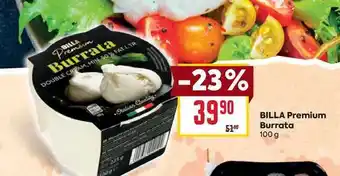 Billa BILLA Premium Burrata 100 g nabídka