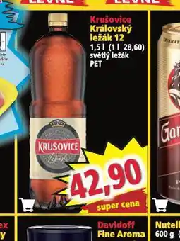 Norma Pivo krušovice 12 královský ležák nabídka