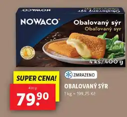 Lidl NOWACO Obalovaný sýr nabídka