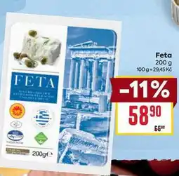 Billa Feta 200 g nabídka