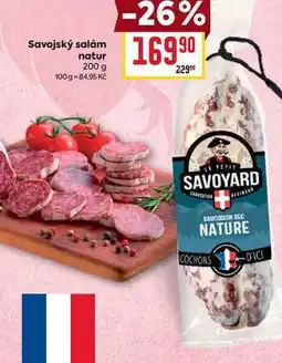 Billa Savojský salám natur 200 g nabídka