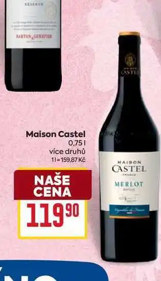 Billa Maison Castel 0,75l nabídka