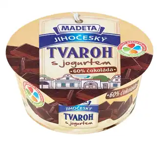 Billa Madeta Jihočeský tvaroh s jogurtem 135g, vybrané druhy nabídka