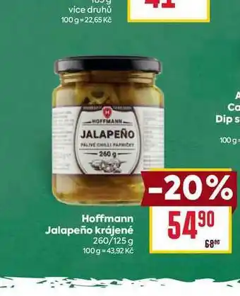 Billa Hoffmann Jalapeño krájené 260/125 g nabídka