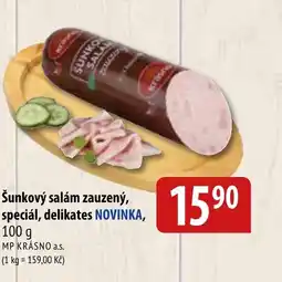 Bala Šunkový salám zauzený, speciál, delikates NOVINKA, nabídka