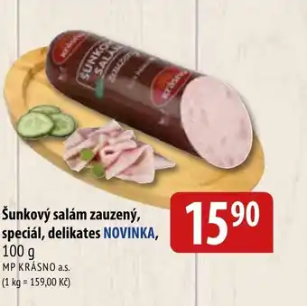 Bala Šunkový salám zauzený, speciál, delikates NOVINKA, nabídka