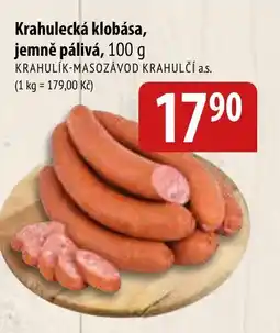 Bala Krahulecká klobása, jemně pálivá nabídka