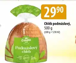 Bala Chléb podmáslový, nabídka