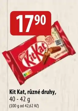 Bala Kit Kat, různé druhy nabídka