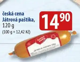 Bala Česká cena játrová paštika, nabídka