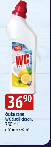 Bala Česká cena wc čistič citron nabídka