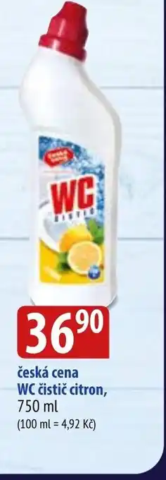 Bala Česká cena wc čistič citron nabídka