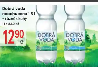 Žabka Dobrá voda neochucená nabídka