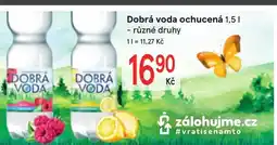 Žabka Dobrá voda ochucená nabídka