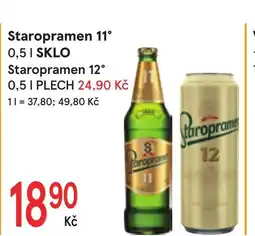 Žabka Staropramen 11° nabídka