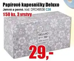 EVA Papírové kapesníčky Deluxo nabídka