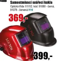 Samostmívací svářecí kukla