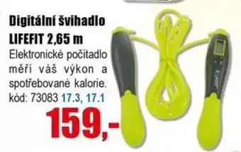 EVA Digitální švihadlo LIFEFIT 2,65 m nabídka