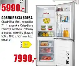 EVA Gorenje rk416dps4 nabídka