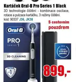 EVA Kartáček Oral-B Pro Series 1 Black nabídka