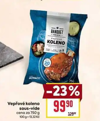 Billa Vepřové koleno sous-vide cena za 750 g nabídka