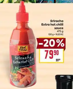 Billa Sriracha Extra hot chilli sauce 475 g nabídka