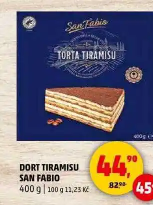 Penny Market DORT TIRAMISU SAN FABIO, 400 g nabídka