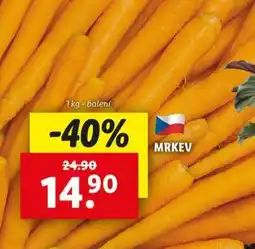 Lidl Mrkev nabídka