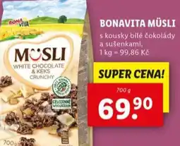 Lidl BONAVITA Musli nabídka