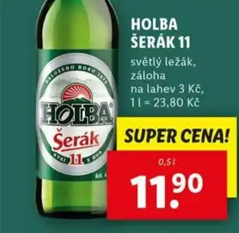 Lidl HOLBA ŠERÁK 11 nabídka