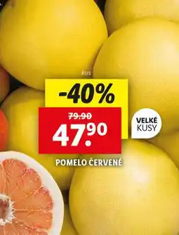 Lidl Pomelo červené nabídka