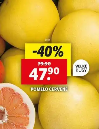 Lidl Pomelo červené nabídka