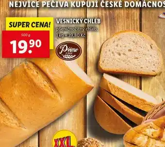 Lidl Vesnický chléb nabídka