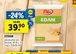 Lidl Eidam 45% bloček nabídka