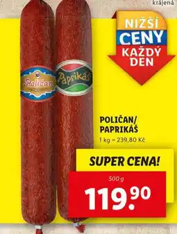 Lidl Paprikáš nabídka