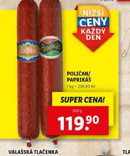 Lidl Poličan nabídka