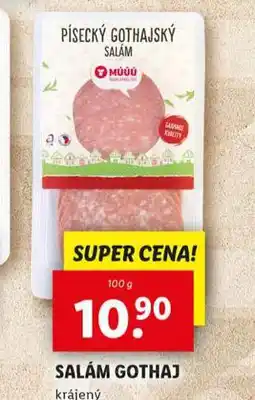 Lidl Salám gothaj nabídka