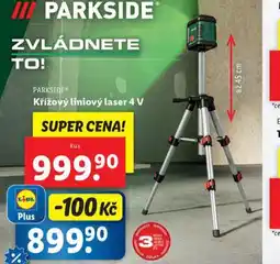 Lidl Aku křížový liniový laser nabídka