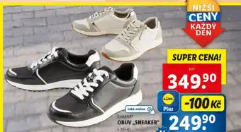 Lidl Obuv sneaker nabídka