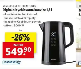 Lidl Digitální rychlovarná konvice nabídka