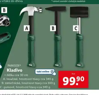 Lidl Kladivo nabídka