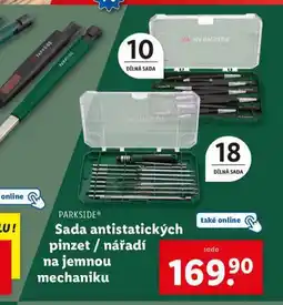 Lidl Sada antistatických pinzet nabídka