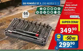 Lidl Sada nářadí pro jemnou mechaniku nabídka