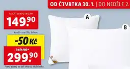 Lidl Polštář 50 x 60 cm nabídka