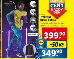 Lidl Hybridní termo bunda nabídka