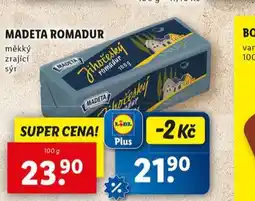 Lidl Madeta romadur nabídka