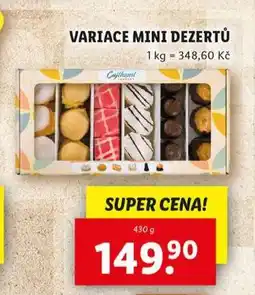 Lidl Variace mini dezertů nabídka