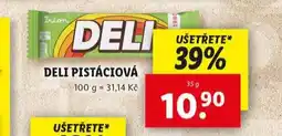 Lidl Deli pistáciová nabídka